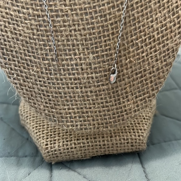 Kays Jewelers Elegant Silver Heart Pendant Necklace - Picture 2 of 2